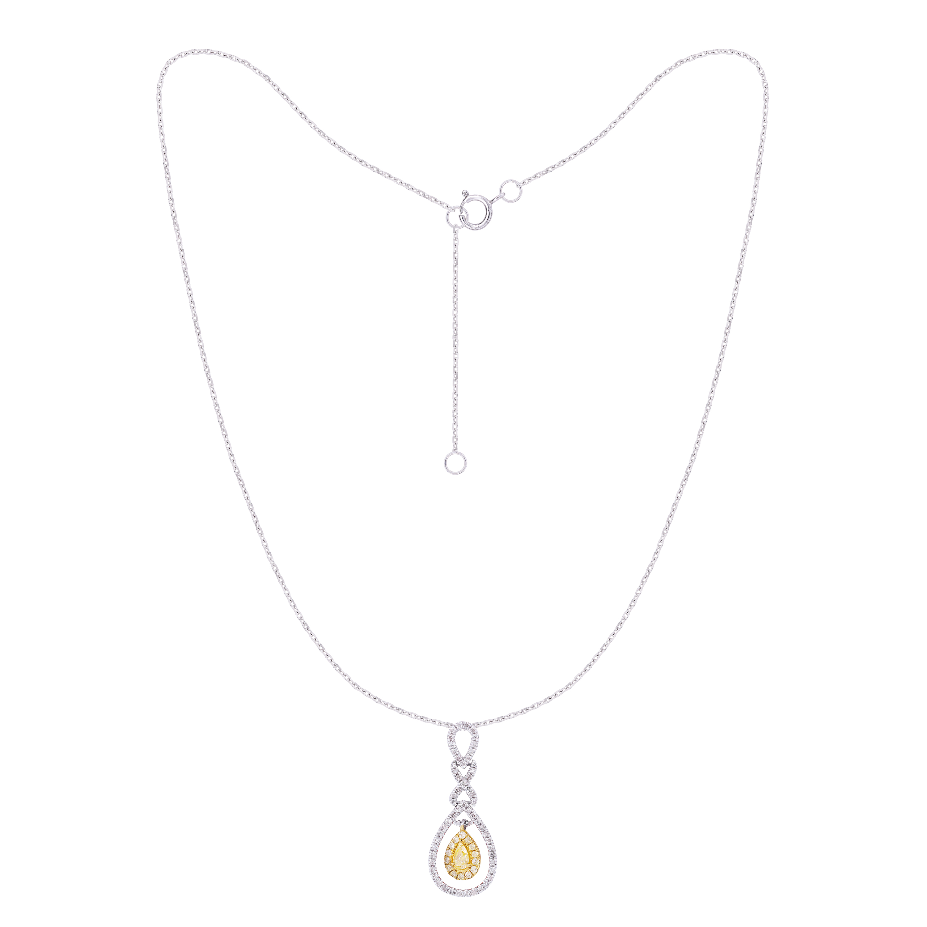 Trena Fancy Diamond Necklace